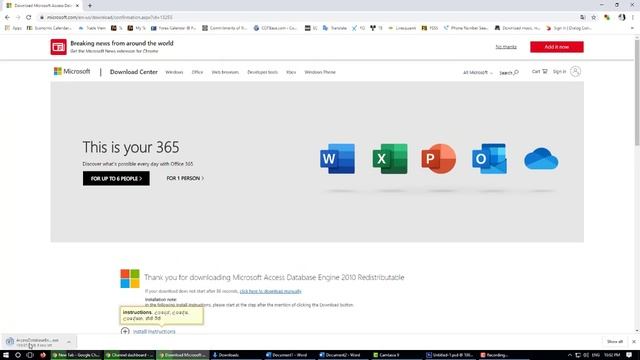 How To Install Microsoft Access Database Engine - SGL Computer Solution смотреть онлайн
