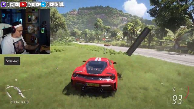 БУСТЕР ВЕРНУЛСЯ В ФОРЗУ И СЫГРАЛ В ВЫШИБАЛУ / БУСТЕР ИГРАЕТ В ФОРЗУ / BUSTER ROFLS смотреть онлайн