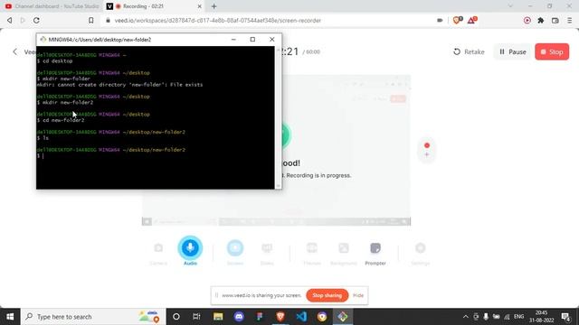 How to check the content of a folder through git bash / command line? смотреть онлайн