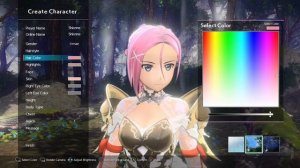 Sword Art Online Alicization Lycoris How to create Shionne (Tales of Arise)