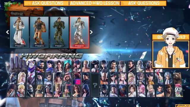 Advanced Open Hwoarang Lessons No.13 смотреть онлайн