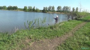 Рыбалка в Лотошино (снимает слепой)