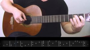 Moon river guitar lesson  acoustic cover fingerstyle tutorial tab (guitarclub4you)