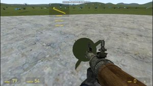 [Garry's mod] Ударная волна от ядерной бомбы.