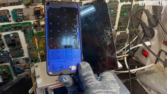 Замена экрана Honor 20 смотреть онлайн