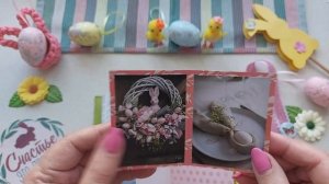 #миник ?к Светлой Пасхе. #scrapbooking #скрапбукинг #album #альбом #minialbum #миниальбом #scrapboo