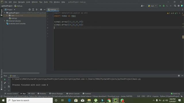 how to add grid in the python plots | how to insert grids in the pycharm plots