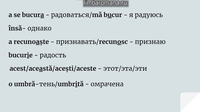 Разбор новостей от 07.11.2020. Актуальный румынский язык.