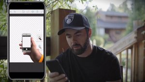 ФОТОШОП на телефоне - меняем ФОН