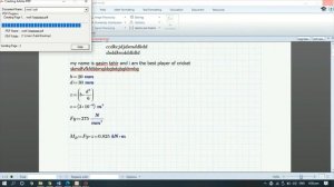 mathcad to pdf conversion of a document
