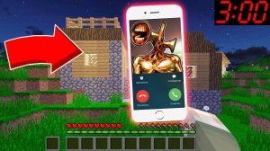 СИРЕНОГОЛОВЫЙ ПОЗВОНИЛ МНЕ В 3 ЧАСА НОЧИ В МАЙНКРАФТ SCP МОНСТРЫ MINECRAFT ИСПЫТАНИЯ SIREN HEAD