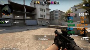 GeForce GTX 1650 -- Intel Core i5-3470 -- CSGO FPS Test Low