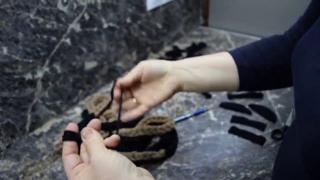 Коврики из старых колготок. смотреть онлайн