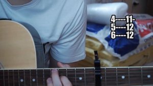 Как играть Аффинаж - Сидней на гитаре