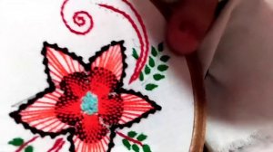 Fantasy Flower Hand Embroidery|Amazing 3d gladiolus|Quarantine Basket| Brazilian flower