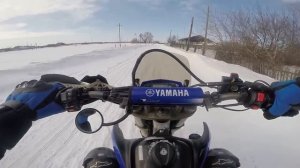 Yamaha WR 250R Russia зима 3
