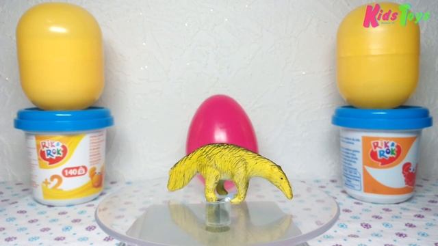 ✪ Детские игрушки. Животные Африки. Распаковка киндер смотреть онлайн