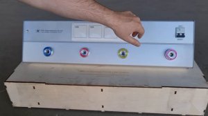 Палатная консоль МК НД 800. Электрооборудование для медицинских учреждений