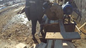 торцовка для горбыля из тово что подруку попалось