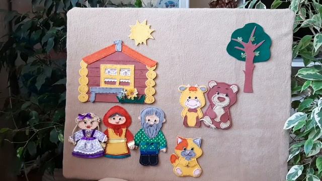Изготовление фетровых кукол к спектаклю "Бычок - смоляной бочок" смотреть онлайн