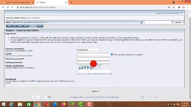 Registration Bitcointalk смотреть онлайн