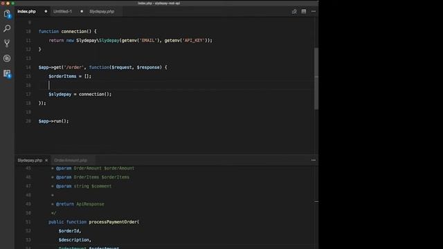 Slydepay Rest API test смотреть онлайн
