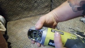 Тюнинг аккумуляторной УШМ Ryobi R18AG