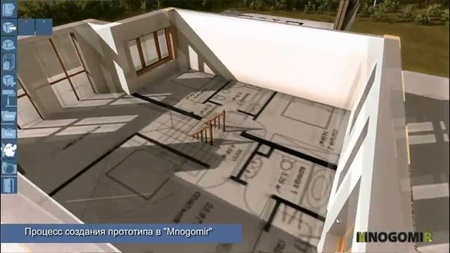 Mnogomir - Пример эскизного дизайн - проектирования