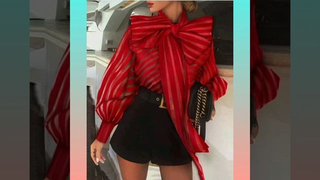 ШИКАРНЫЕ БЛУЗКИ. Акцентные рукава.Тренды на 2021-2022г.#модныеблузки#