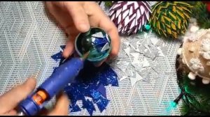 ИГРУШКИ НА ЕЛКУ СВОИМИ РУКАМИ ИЗ ФОАМИРАНА. НОВОГОДНИЕ ПОДЕЛКИ. ЕЛОЧНЫЕ ИГРУШКИ.