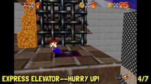 Super Mario 64 (3D All-Stars) All Star Locations In Wet-Dry World