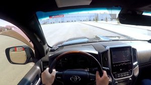 2017 Toyota Land Cruiser 200 POV Test Drive