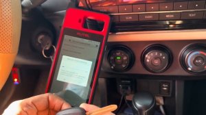 Autel km100 programming 2017 Toyota Corolla remote & clone 8a H transponder key