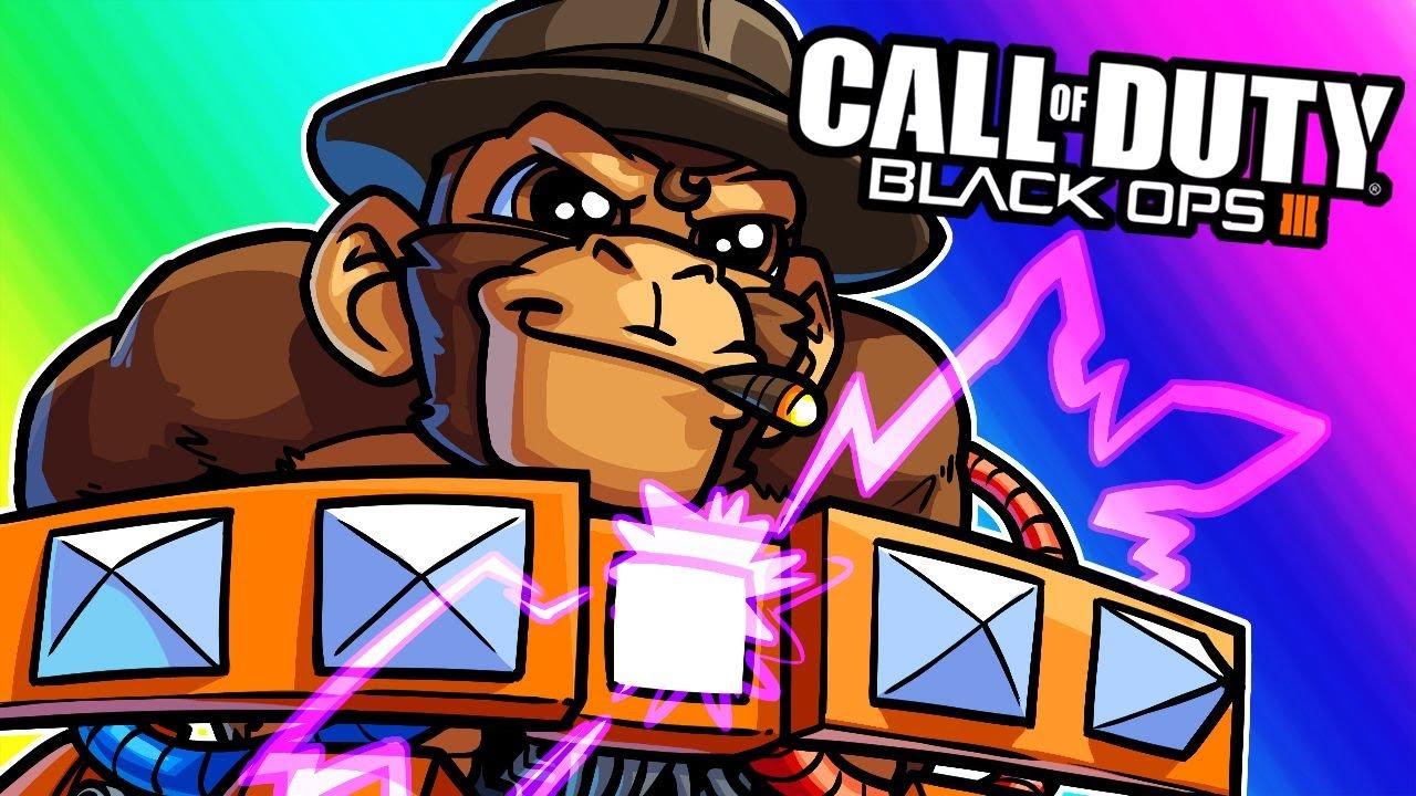 BO3 Zombies — Луи против Блунса против Индианы Джонса! перевод - VanossGaming смотреть онлайн