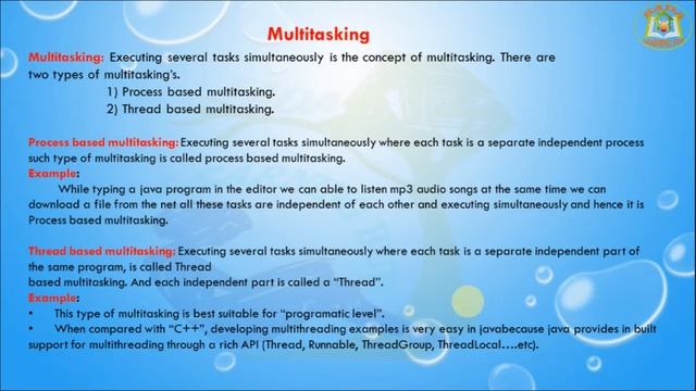Lesson - 1 : Threads - Introduction To Multi Threading In Java Programming
