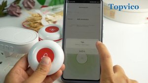 Кнопка аварийной тревоги Topvico SOS для пожилых людей, требуется для работы с Tuya Smart Life