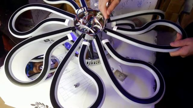 Собираем светодиодную люстру с пультом своими руками смотреть онлайн