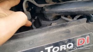 Каким образом попадает вода на форсунки Ford Transit 2.4D
