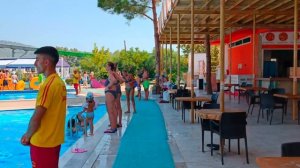 DAIMA BIZ HOTEL новый обзор отеля  Аквапарк AQUAPARK DOLUSU PARK KEMER Турция HD 4K КАЧЕСТВО