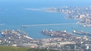 Подъём на гору в Новороссийске Часть 2. Шикарный вид на Новороссийск.
