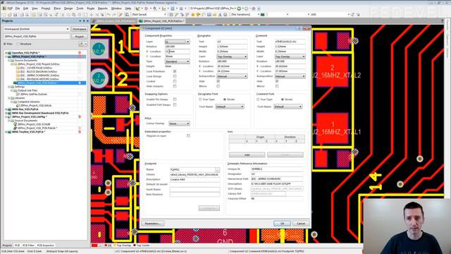 TIP #024: Place Reference point (the x=0,y=0 point) of a footprint for ... смотреть онлайн