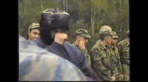 Сдача на берет среди разведок дивизии 2000г.