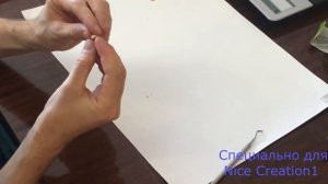 Лепим цветы из пластилина: Роза (маленький бутон) (Create flowers from clay: Rose))