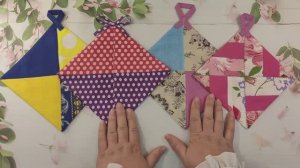 Прихватка-пятиминутка. Шьем по старинной технологии.