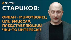 Орбан - миротворец или эмиссар, представляющий чьи-то интересы?