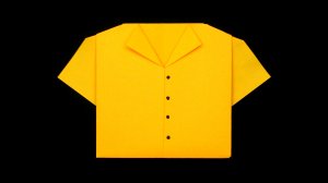 Как сделать Рубашку из бумаги | Оригами Рубашка своими руками | Бумажная Одежда без клея