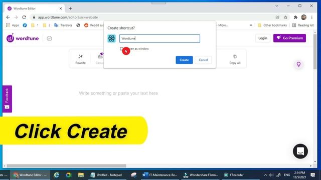 How To Create WordTune Desktop Shortcut On PC, Laptop | Wordtune Editor App PC | Wordtune Shortcut смотреть онлайн