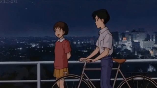 Вой падает от истощения, Кальцифер успокаивает его и шум дождя?(Studio Ghibli Lofi Hiphop mix)