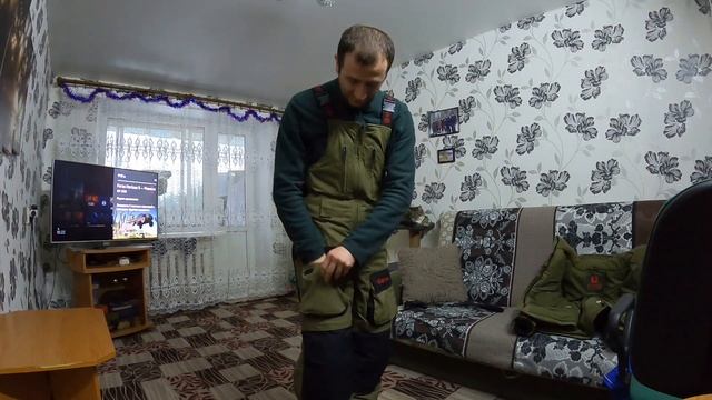 Зимний Рыболовный Костюм. Обзор Зимнего Рыболовного Костюма. Костюм BTrace Carp Extreme.