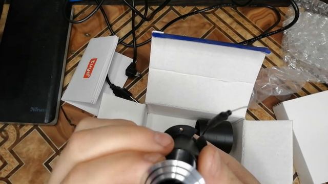 Распаковка посылки. WI FI дверной видеоглазок с Aliexpress смотреть онлайн